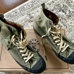 PF FLYERS X TODD SNYDER GROUNDER Hi-Top Sneakers VERY RARE - Like NEW CONDITION
